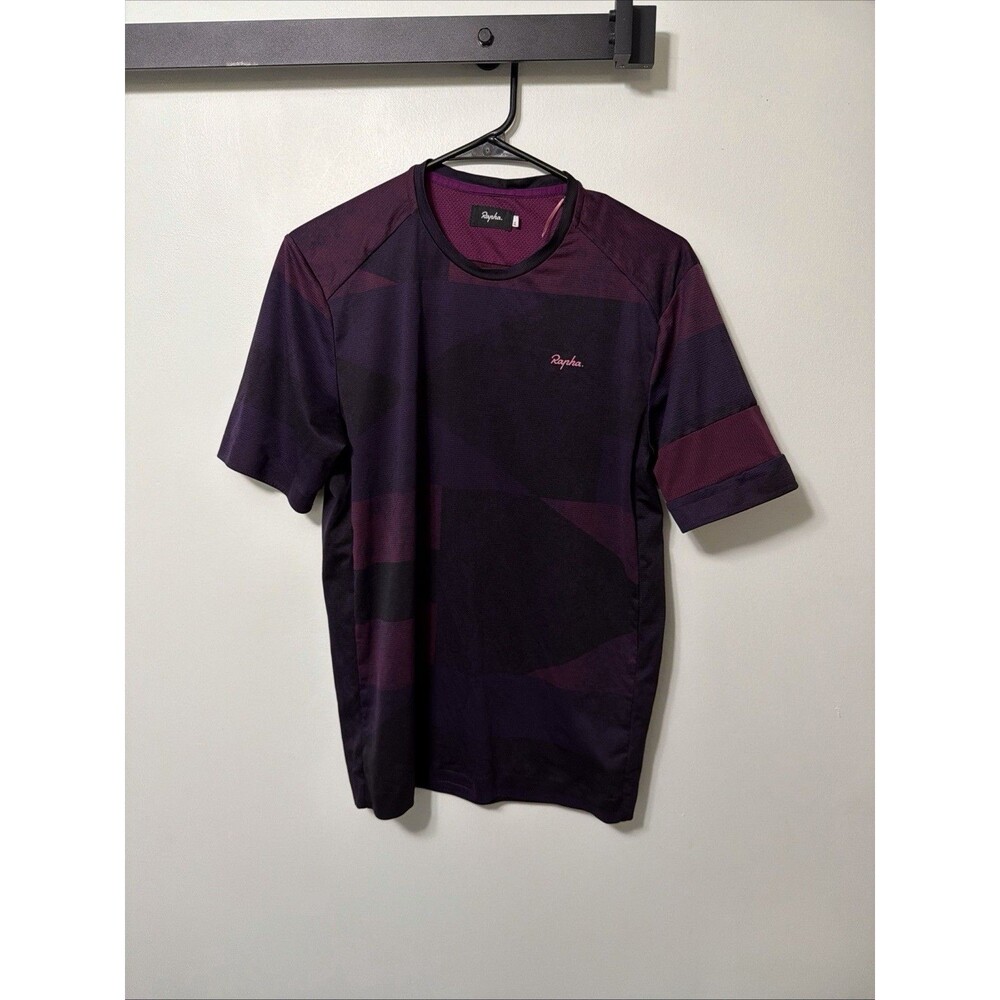 Rapha Tee shirt Cycling Jersey Men's US M / EU 48-50 / Purple Excellent Cond